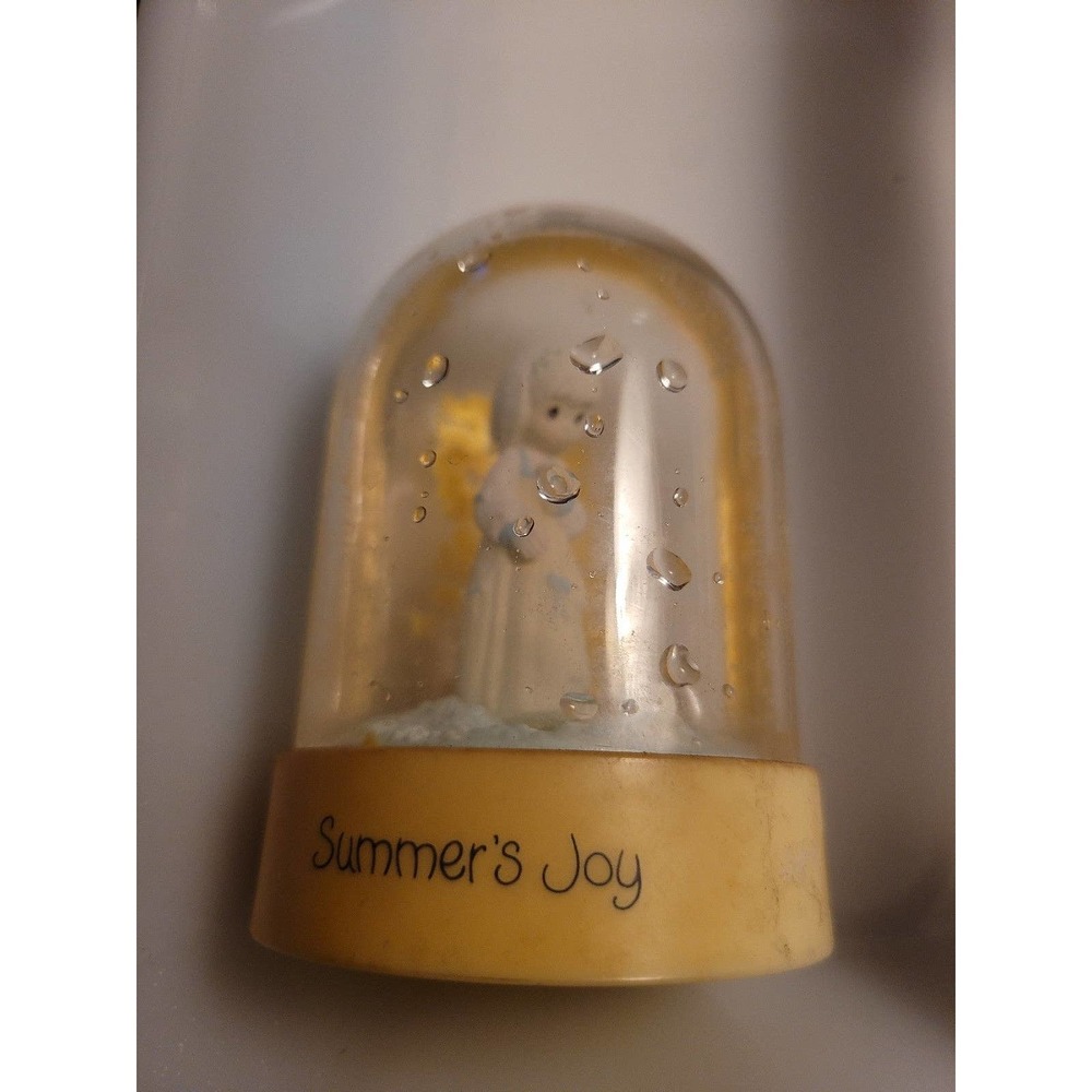 Precious Moments Vintage Snow Dome Bundle